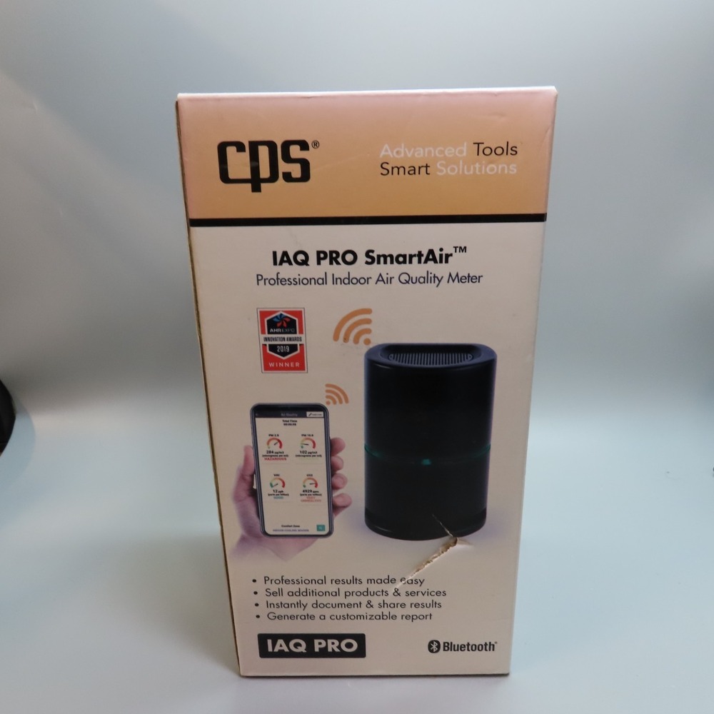 CPS IAQ PRO SmartAir IAQ Meter CO2 VOC Temp Air‎ Quality Tester NEW OPEN BOX
